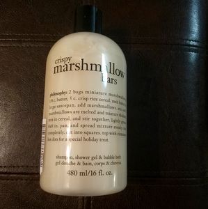 Philosophy body gel crispy marshmallow bars